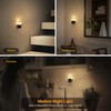 JandCase Flameless Candle Night Light, 2 Pack Night Lights Plug