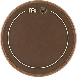 Meinl Stick & Brush 6" Drum Practice Pad, Rubber — Medium Rebound and Controlled Volume for Speed, Power and Precision (SB508)