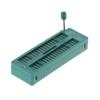 BIlinli 16 20 24 28 40P Pin 2.54MM Green DIP