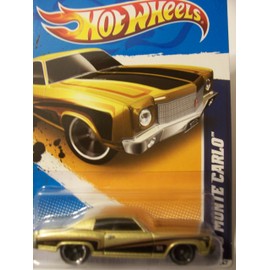 Hot Wheels 2012 Muscle Mania - GM '70 Monte Carlo 107/247 (Gold with Black)