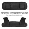 QFGasre 2 pcs Soft Shoulder Strap Pad Removable Backpack Strap