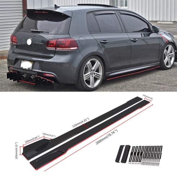 GOODFITMENT For VW Golf MK5 MK6 MK7 GTI 78.7" 2M