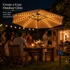 Solar Umbrella String Lights for Outdoor Décor – 104 LED