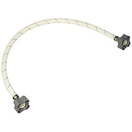 URREA LBPP55 Manguera Fregadero de Nylon Tuercas Plástico, Conector Flexible 55cm