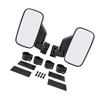 Motoforti Pair UTV Rear View Side Mirror 1.75" & 2"