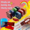 Teacher Stamps for Grading Classroom,Parent Signature Teacher Self-Inking Stamp Set