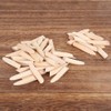 50PCS Solid Pine Wood Pocket Hole Plugs Inclined Plug Set