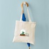 CafePress Grow Within Tote Bag Reusable Natural Beige Canvas Shopping