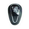 Gear Knob 5 Gears in Black Compatible with Hyundai Creta