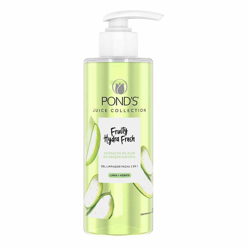 Gel Limpiador Facial Pond's Fruity Hydra Fresh Aloe 200 ml