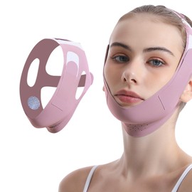 Landrain V-shaped double chin remover mask, face tape lifting face