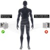 Backnets Brass Shower Body Jets with Adjustable Flow, Massage Spa