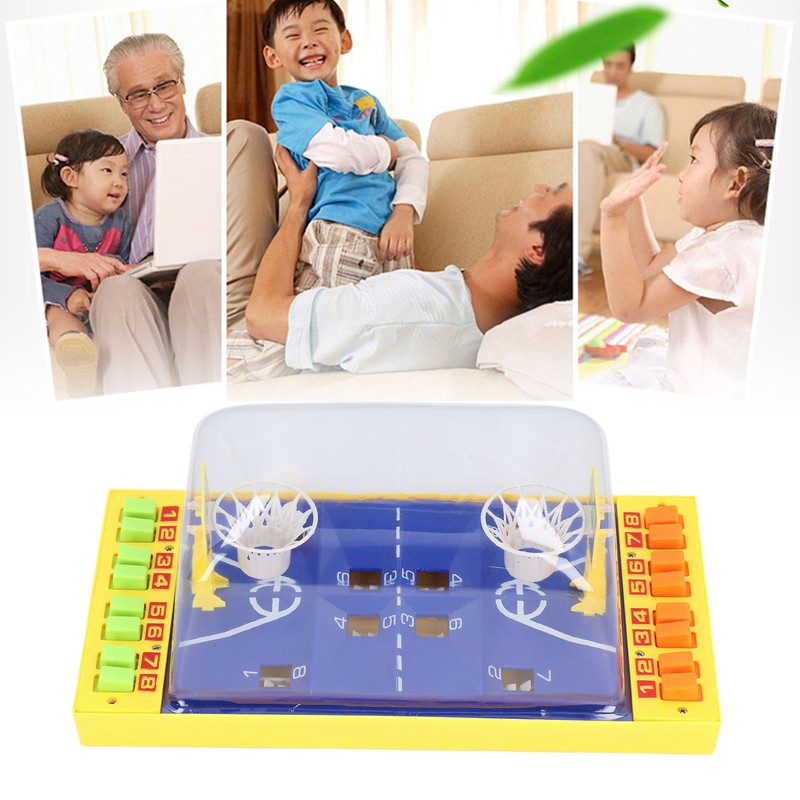 Interactive Basketball Game Toy Improve Finger Dexterity Dual Player Finger