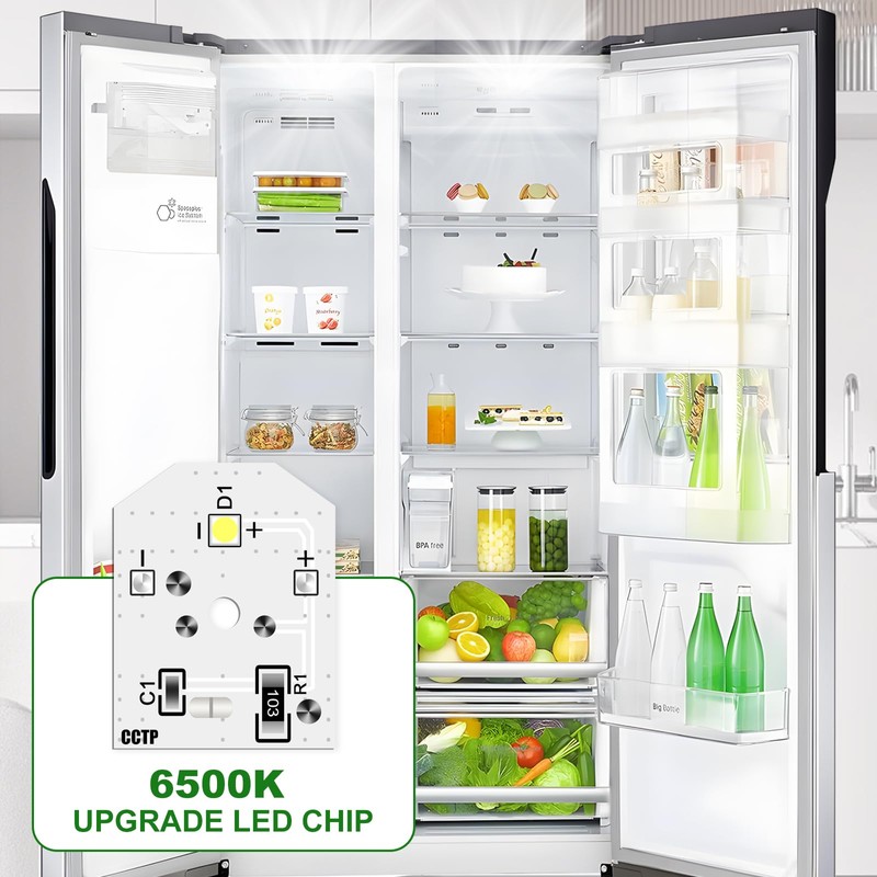 WR55X11132 LED Refrigerator Light Bulb for GE Refrigerator Light Bulb
