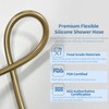 TRIPHIL Kink-free Silicone Extra Long Flexible Handheld Shower Head Hose