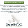 Glutathione 725mg Per Capsule OrganiMAXX L-Glutathione One A Day capsules.