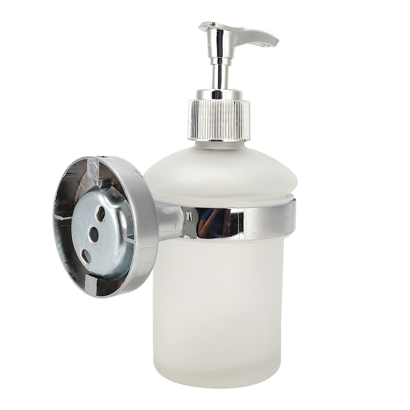 Wall Mounted Stainless Steel Manual Hand Liquid Lotion Soap Dispenser