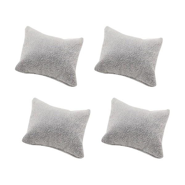 JIHUOO 5 Pack Velvet Bracelet Cushion Bangle Holder Watch Display