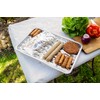 Nipter Aluminium Grill Tray, 34.1 x 22.9 cm, Aluminium Trays,