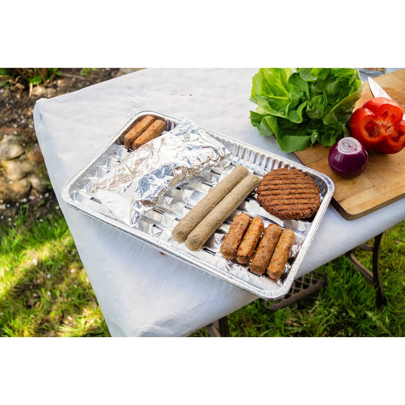 Nipter Aluminium Grill Tray, 34.1 x 22.9 cm, Aluminium Trays,