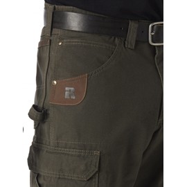 Wrangler RIGGS WORKWEAR Men's Big & Tall Ripstop Ranger Short, Loden, 44