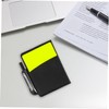 Kisangel Soccer Referee Kit Red Yellow Cards Whistle Notebook for