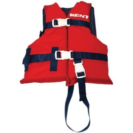 Full Throttle Onyx General Purpose Vests - Child, Red/Navy