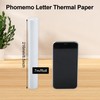 4 Rolls 8.5'' x 11'' Phomemo M832 Portable Printer Thermal