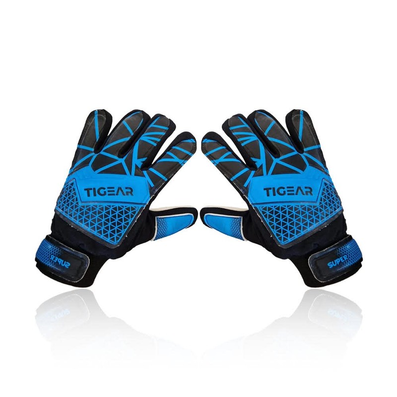 TIGEAR Junior Goalkeeper Gloves with Super Grip Latex and Palm