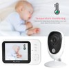 3.5in TFT Wireless Digital Baby Monitor IR Night Vision Intercom