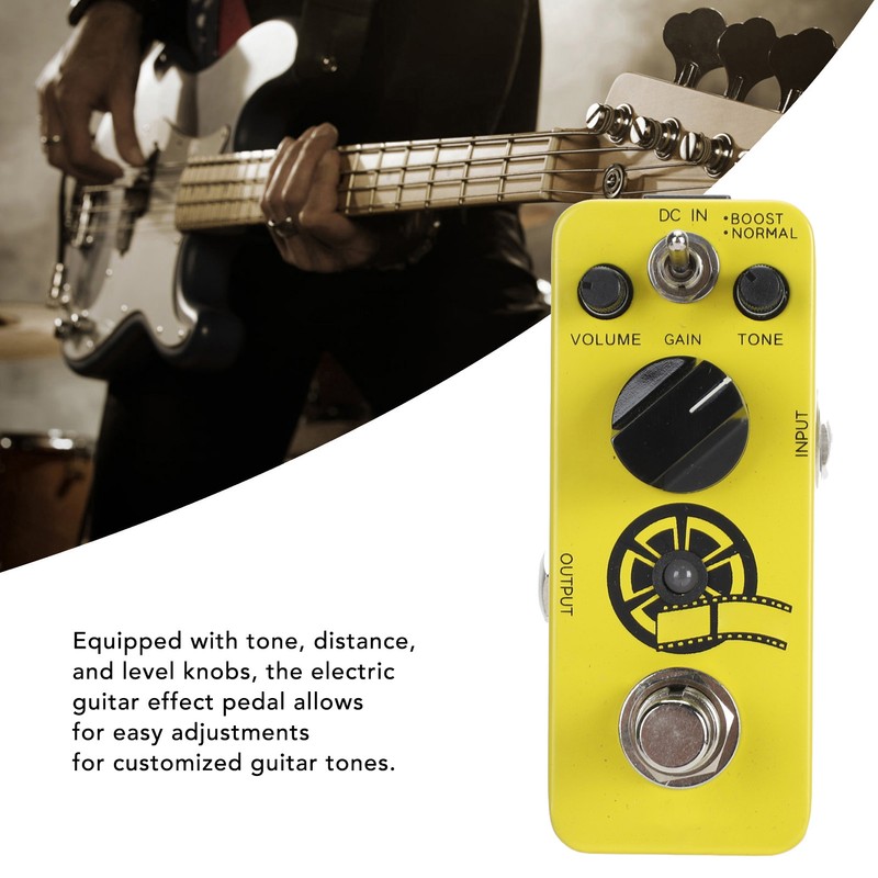 Overdrive Pedal Boost and Normal 2 Modes True Bypass Overdrive