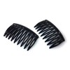 2 x Mini Comb Black Approx. 5.2 x 3 cm
