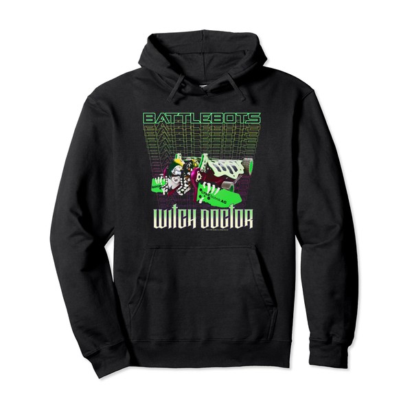BattleBots Robot Witch Doctor Logo Stack Pullover Hoodie