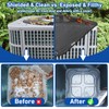COVERTIFY Central Air Conditioner Covers for Outside with AC Cover