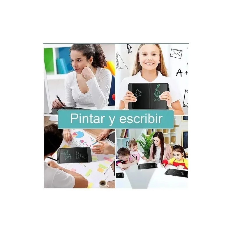 Eco R. 2 Pizarra Mágica Tableta Lcd Infantil Juguete 8.5pLG