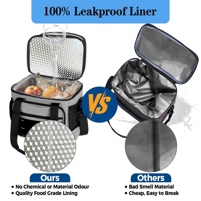Lunch Box Cooler Bag - Tactical Insulated Lunchbox for Men