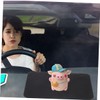 BUGUUYO 4pcs Car Phone Pads Non-Slip Dashboard Mats Phone Stand