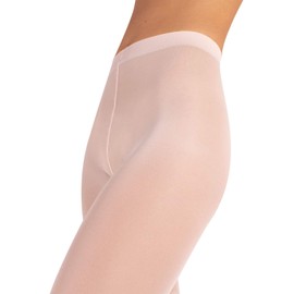 CALZITALY Professional Ballet Tights Women's Soft Dance Tights Pink, Skin Colour, Black, XS, S, M, L, XL, 40 Denier, Made in Italy, pink