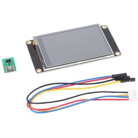 Ferwooh English Nextion Enhanced 2.8'' HMI USART UART Serial TFT Touch Display Module Screen Panel for Arduino Raspberry Pi ESP8266 (NX3224K028)