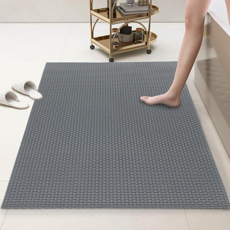 HOMBYS 47 x 32 Extra Large Shower Mat for Shower