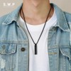 S.W.P bssn-001-006oya Men's Stainless Steel Necklace, Simple, Clean