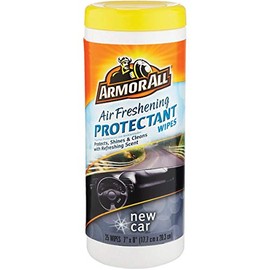 Armor All 78533 7" X 8" New Car Scent Protectant Wipes 25 Count