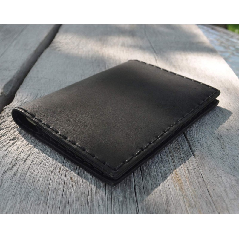 Black Passport Holder, Card Holder, Wallet, Durable Storage of ID,