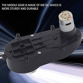 RS390 Electric Motor Gearbox 6 V/12 V for Children Car Toy 12000-20000 RPM (12 V 12000 rpm)