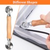 Screen Repair Tool,Window Roller,Spline Installer,6 in 1 Window Installation Tool,Screen