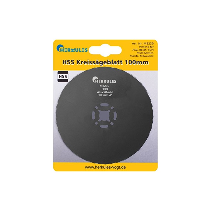HERKULES M5240 HSS Offset Serrated Segment Saw Blade by For
