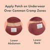 Rael Herbal Heating Patches - Period Cramps, Ultra Thin Design,