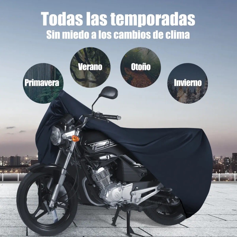 Funda Motocicleta Impermeab Grueso Cubiertas Para Moto