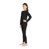 Kids Heat Baselayer Set,Black,X-Large