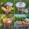 Hap Tim Wicker Picnic Basket Set for 4 with Mini